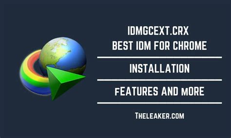 IDM Chrome Extension CRX Download Free (IDM Extension)